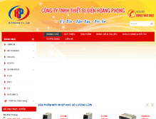 Tablet Screenshot of hoangphong.vn